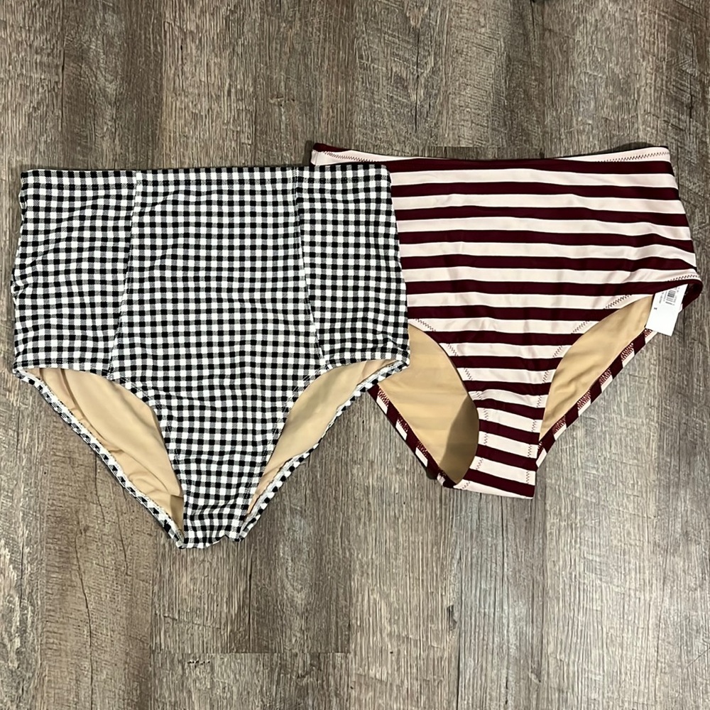 Old Navy High waisted bikini bottoms